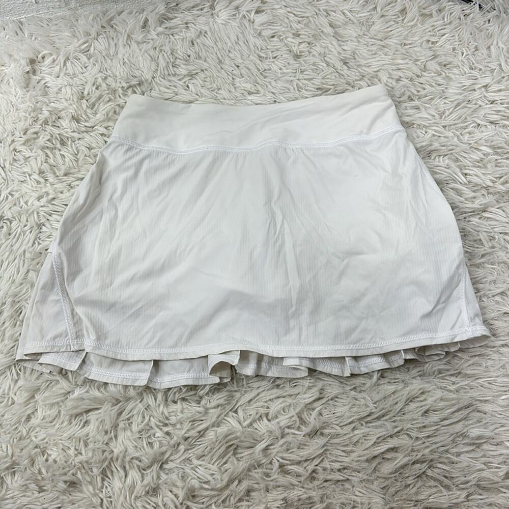 Lululemon Pace Setter Skirt White